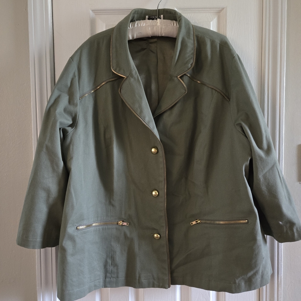 Linea by Louis Dell'Olio Olive Jacket